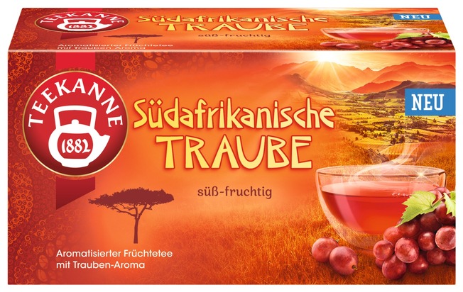 Pressemitteilung: TEEKANNE bringt Südafrika in die Teetasse