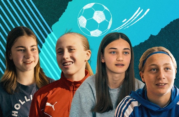 "Kicken wie ein Mädchen" ab 14. Mai 2025 bei KiKA / Nachwuchs-Fußballerinnen zeigen ihr Potential in Dokuserie