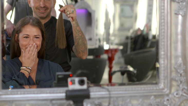 Neue Haare, neues Ich: Sarah Lombardi bei &quot;Einfach hairlich - Die Friseure&quot;
