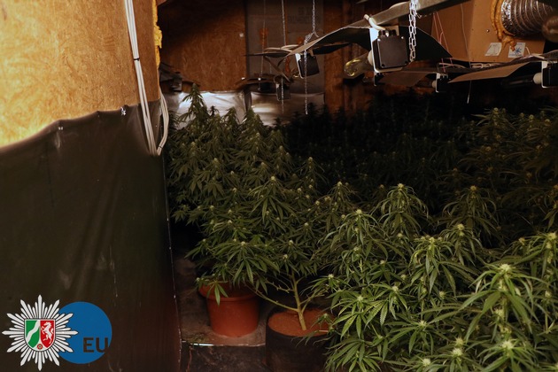 POL-EU: Cannabis-Indoor-Plantage entdeckt - Ehepaar vorläufig festgenommen