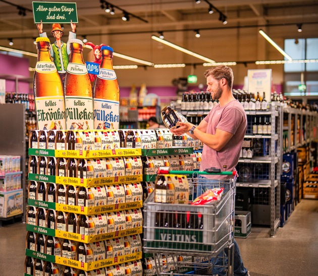 Pülleken, Lager und Karamalz sind Sortengewinner / Brauerei C. & A. Veltins setzt Wachstumskurs im ersten Halbjahr fort