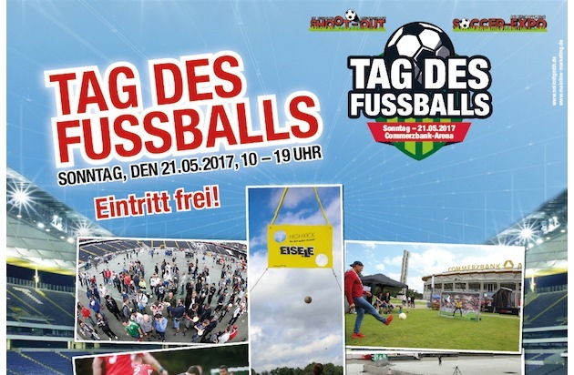 ShootOut - Die deutsche Torwandmeisterschaft auf der Fussballmesse: Der 2. Tag des Fußballs am 21. Mai - Fußball-Messe, Torwandmeisterschaft, Tag des Fußballs, Shoot-Out, Soccer-Expo, Commerzbank-Arena, Familien-Programm, Fußballschulen, ...