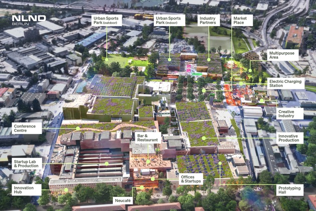 NLND Berlin: Innovationscampus für industrielle Transformation geht mit Plug and Play Tech Center und UNITE Berlin an den Start