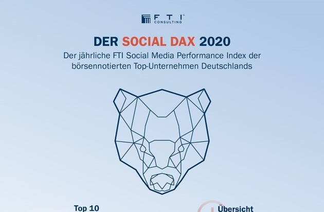 FTI Consulting: #SocialDAX20 - So präsentieren die DAX-30 ihre Jahresergebnisse auf Social Media: Video- und Live-Formate auf dem Vormarsch, LinkedIn und Nachhaltigkeitsthemen klar im Trend