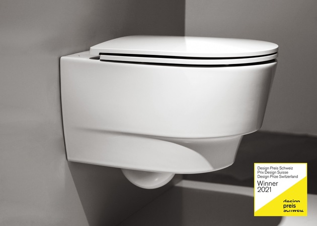 LAUFEN save!: Kreislauffähige Toilette mit Design Preis Schweiz prämiert