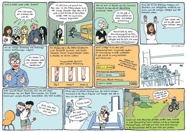 Klinikum Nürnberg lädt zur Eröffnung der Ausstellung &quot;Comic meets Rheuma&quot; ein