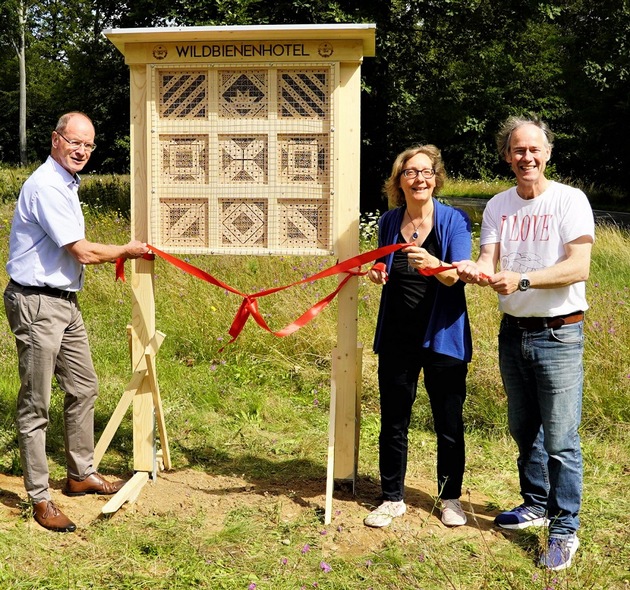 Neu: Bundesamt schafft attraktive Nistplätze für Wildbienen in Braunschweig