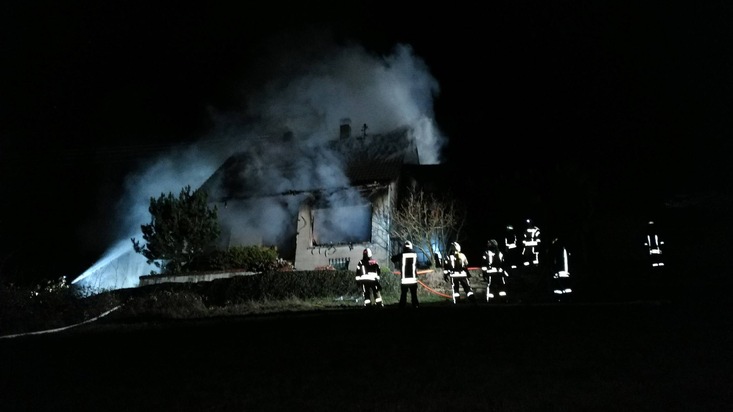 POL-PPWP: Hausbrand in Dielkirchen - 90-Jährige kommt bei Feuer ums Leben