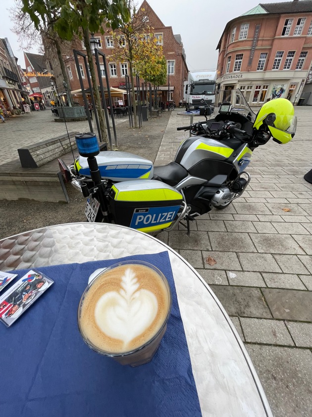 POL-COE: Lüdinghausen/Bei einer Tasse Kaffee mit der Polizei plaudern