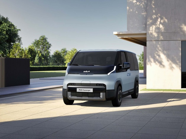 Kia gibt Preise für neuen Elektro-Kleinbus PV5 Passenger* bekannt