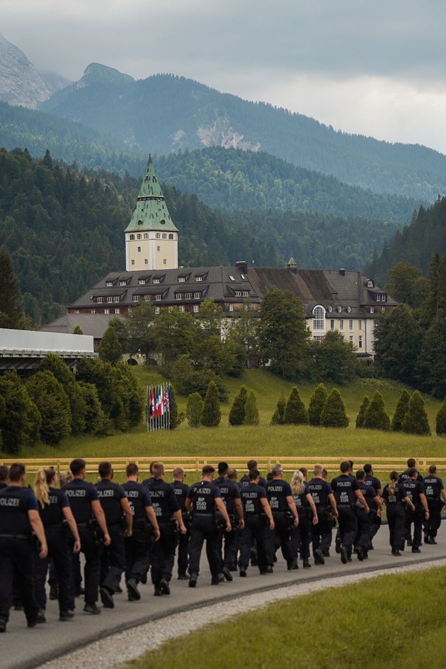 BPOLP Potsdam: G7-Gipfel in Elmau 2022 - Bilanz der Bundespolizei