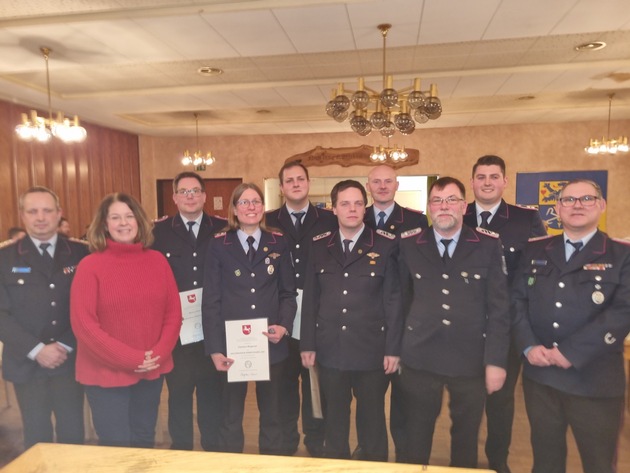 FFW Bergen: Jahreshauptversammlung der Ortsfeuerwehr S&uuml;lze