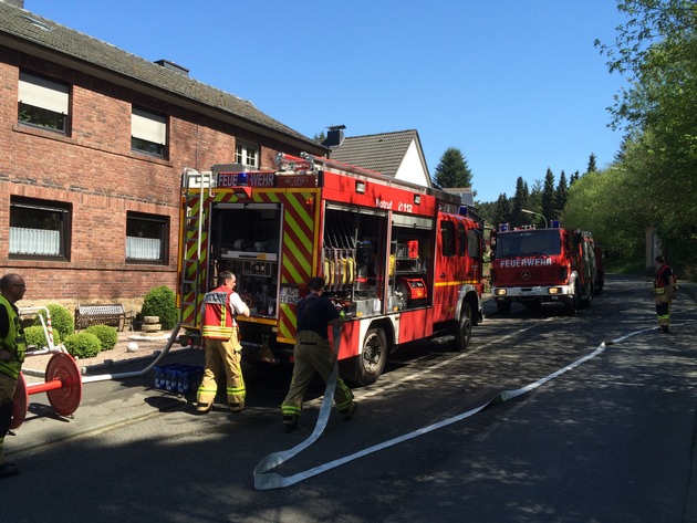 FW-Stolberg: Feuerwehr auch am Muttertag stark gefordert