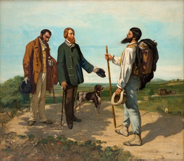 LEOPOLD MUSEUM: 100.000. BESUCHERIN DER AUSSTELLUNG GUSTAVE COURBET