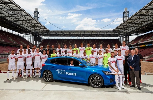 Ford-Werke GmbH: Ford weitere drei Jahre Exklusiv-Partner des 1. FC Köln (FOTO)