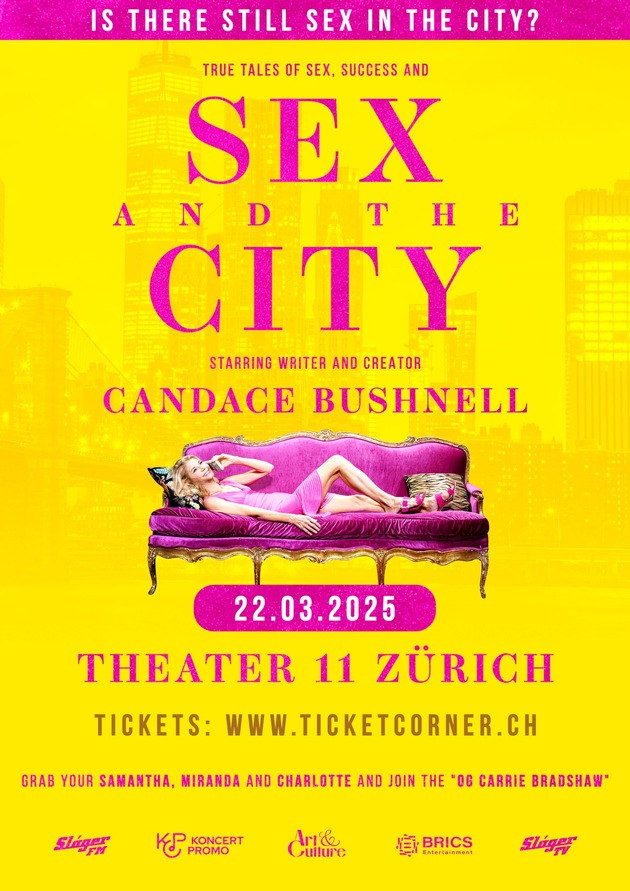 „Sex and the City“-Schöpferin live in Zürich – Candace Bushnell packt aus