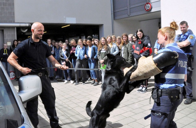 POL-PPWP: Girls´ Day beim Polizeipräsidium Westpfalz