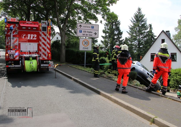 FW-MK: Schlecht geparkt