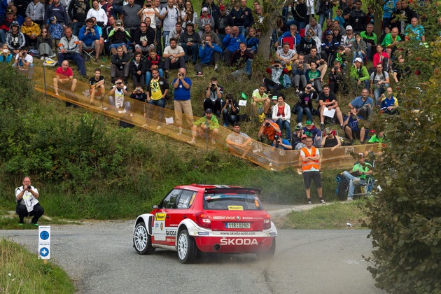 Herzschlagfinale: Wiegand erobert Platz zwei beim SKODA ERC-Heimspiel (FOTO)