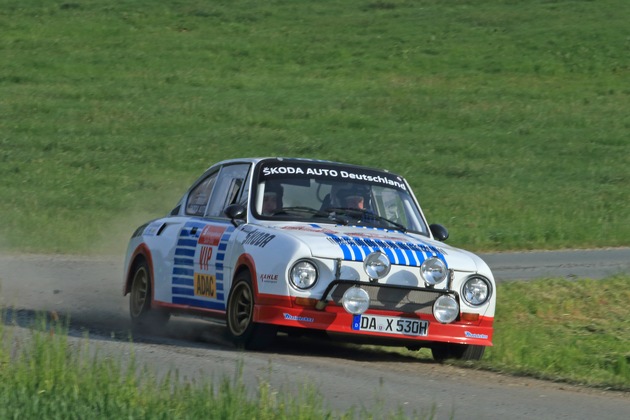 Rallye Sachsen: SKODA Piloten Fabian Kreim/Frank Christian wollen den zweiten Saisonsieg (FOTO)