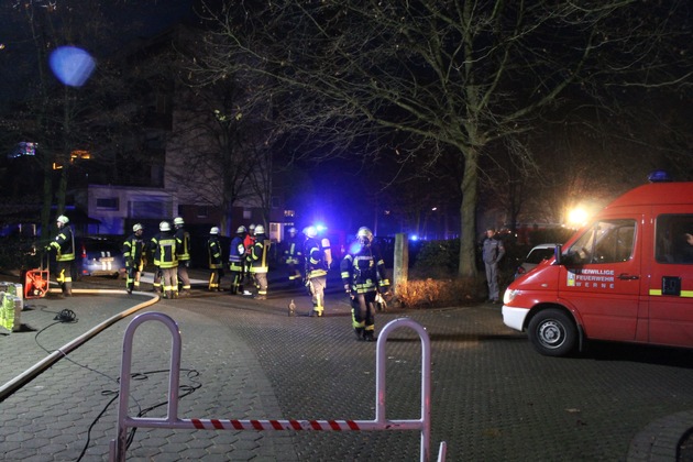 FW-WRN: Toter bei Wohnungsbrand