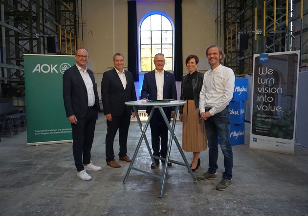 Starke Partnerschaft für Innovation: AOK Bayern wird neuer Netzwerkpartner von Allgäu Digital