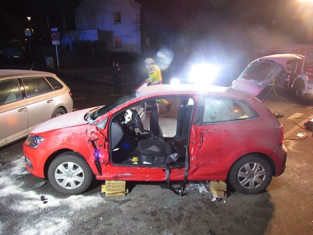 POL-MK: Verkehrsunfall im Berufsverkehr: Zwei Verletzte
