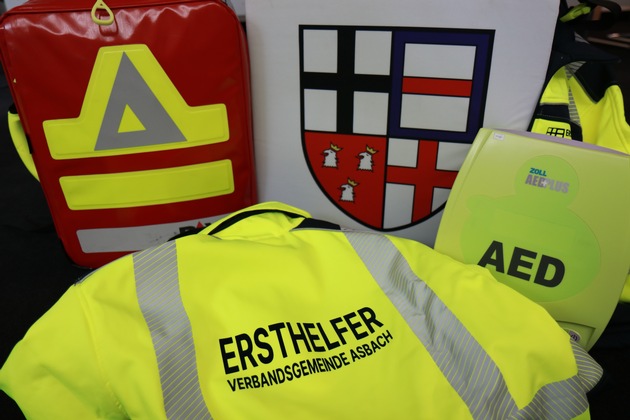 FW VG Asbach: 2 Jahre Ersthelfer-System in der Verbandsgemeinde Asbach