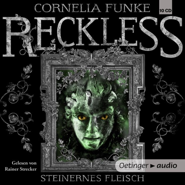 Das Cover von &quot;Reckless&quot;, dem neuen Roman von Cornelia Funke, steht fest / Das Hörbuch erscheint bei Oetinger Media