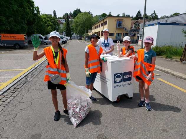 Medienmitteilung: «Winterthur Marathon: IGSU und Schule Schönengrund sorgten für freie Rennstrecke»