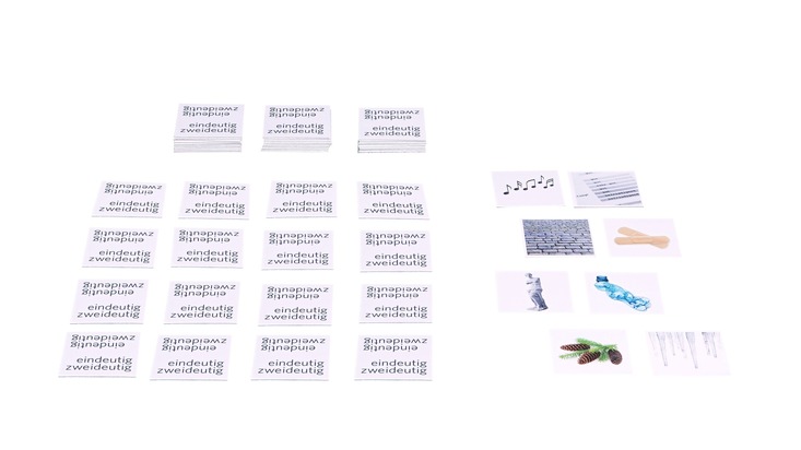 Eindeutig Zweideutig 2: Ein Wort, zwei Bedeutungen - Memospiel für Fortgeschrittene von Piatnik