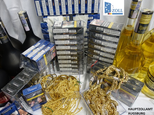 HZA-A: Ein Aufgriff der Gold wert war! Augsburger Zöllner verhindern Goldschmuggel von der Türkei