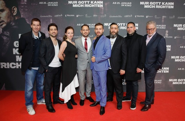 Constantin Film: NUR GOTT KANN MICH RICHTEN feiert gro&szlig;e Premiere in Frankfurt a.M.