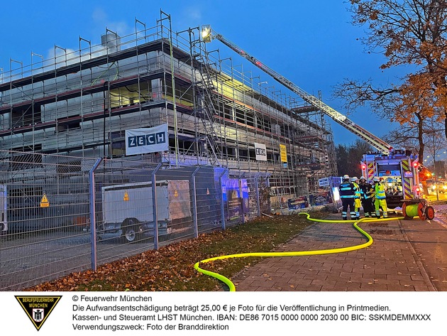 FW-M: Wochenendrückblick der Feuerwehr München für den 31. Oktober bis 2. November 2025