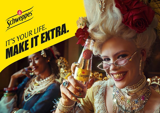 "It's your life. Make it extra." - Schweppes launcht neue Markenkampagne