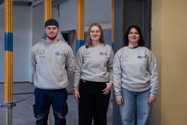 Un chantier confié à des apprentis