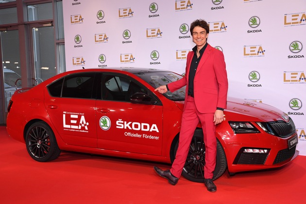 SKODA brachte die Stars auf den roten Teppich des Live Entertainment Awards in Frankfurt (FOTO)
