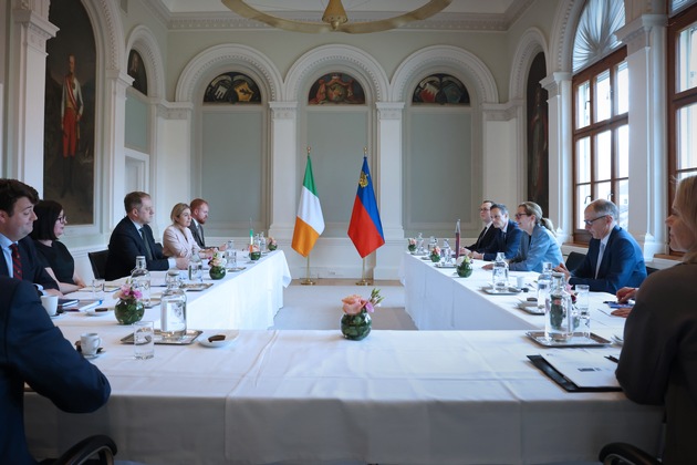 Irischer Europaminister zu Arbeitsbesuch in Liechtenstein