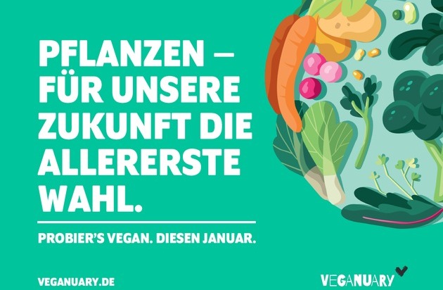 Vegano para el Año Nuevo: ya es posible inscribirse para Veganuary 2024