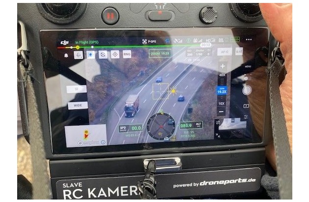 POL-PDLD: Wörth am Rhein - Zwischenstand zur Kontrollwoche / Verkehrsüberwachung mittels Drohne erfolgreich