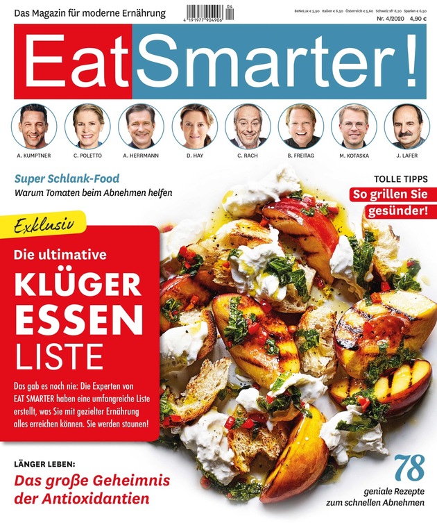 EAT SMARTER Heft 4/2020 kommt heute mit einem einzigartigen Special in den Handel