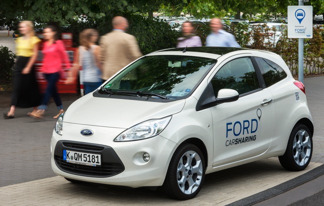 &quot;Ford Carsharing&quot;: Buchungswebsite ab sofort live unter www.ford-carsharing.de zu erreichen (BILD)