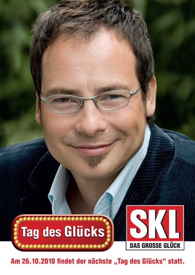 Am 26. Oktober ist wieder &quot;Tag des Glücks&quot; in Deutschland - initiiert von der SKL (mit Bild)