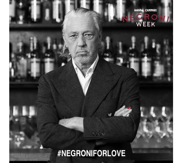 NEGRONI WEEK 2017: Cocktails, Kunst &amp; Karitatives - im Juni mischt die Charity-Aktion um den Kultdrink Negroni zum fünften Mal die weltweite Barszene auf &amp; startet mit ihnen das #negroniforlove Movement