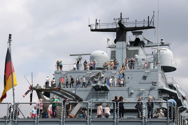 Marine erleben auf der Kieler Woche
