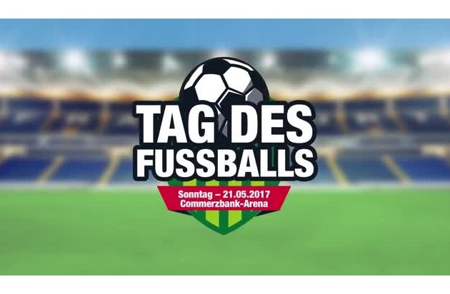 Der 2. Tag des Fußballs am 21. Mai - Fußball-Messe, Torwandmeisterschaft, Tag des Fußballs, Shoot-Out, Soccer-Expo, Commerzbank-Arena, Familien-Programm, Fußballschulen, Kleinfeldturner, Charity