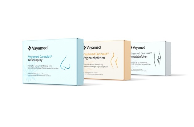 Vayamed GmbH: Vayamed Cannakits®: Innovative Cannabis-Rezeptur-Sets ermöglichen neue Applikationsformen für ein erweitertes Therapiespektrum - klinische Begleiterhebung startet
