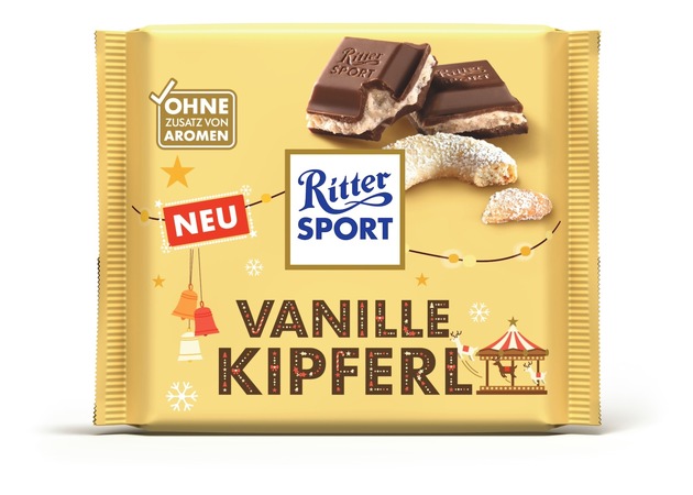 Ritter Sport Winteredition 2025 mit zwei neuen Sorten