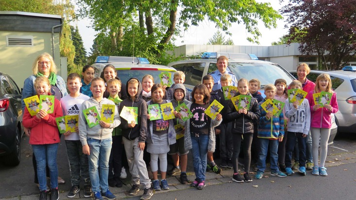 POL-WE: Grüne und gelbe Karten verteilt - Blitz für Kids in Butzbach