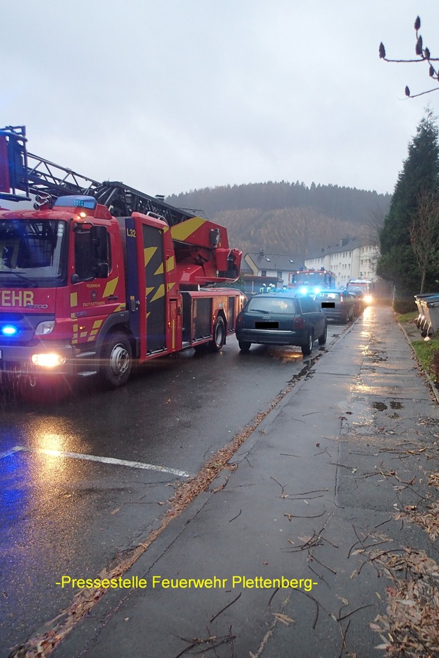 FW-PL: Piepender Heimrauchmelder sorgt für Feuerwehreinsatz im OT- Ohle